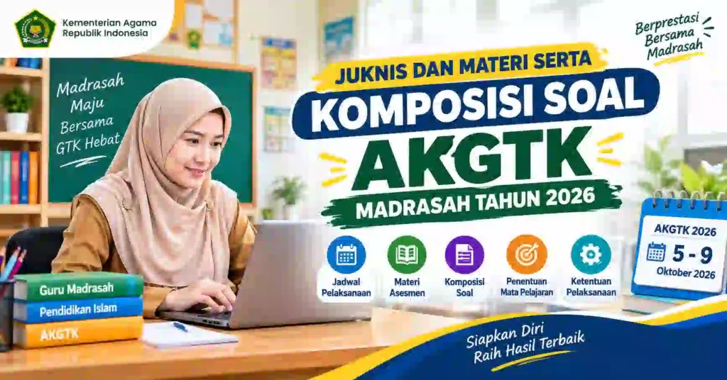 Juknis dan Latihan Soal AKGTK Guru Kelas MI