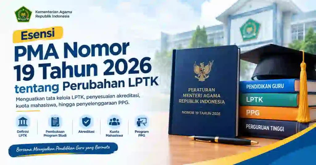 PMA Nomor 19 Tahun 2026 tentang Perubahan LPTK