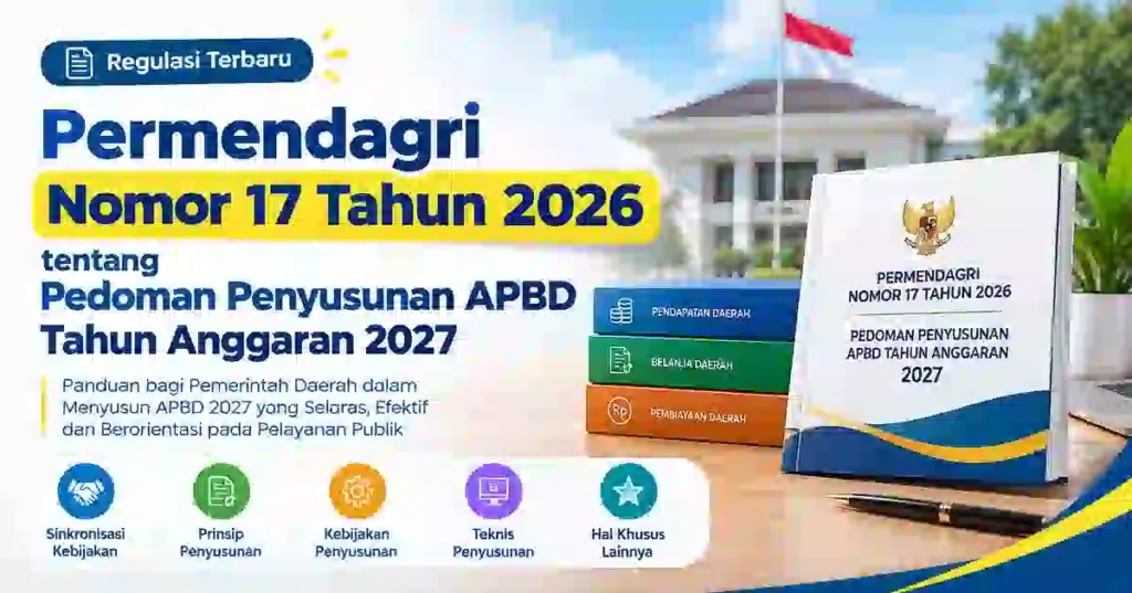 Permendagri Nomor 17 Tahun 2026 tentang Pedoman Penyusunan APBD Tahun 2027